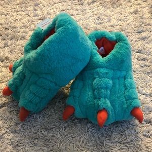 Dinosaur Feet Slippers